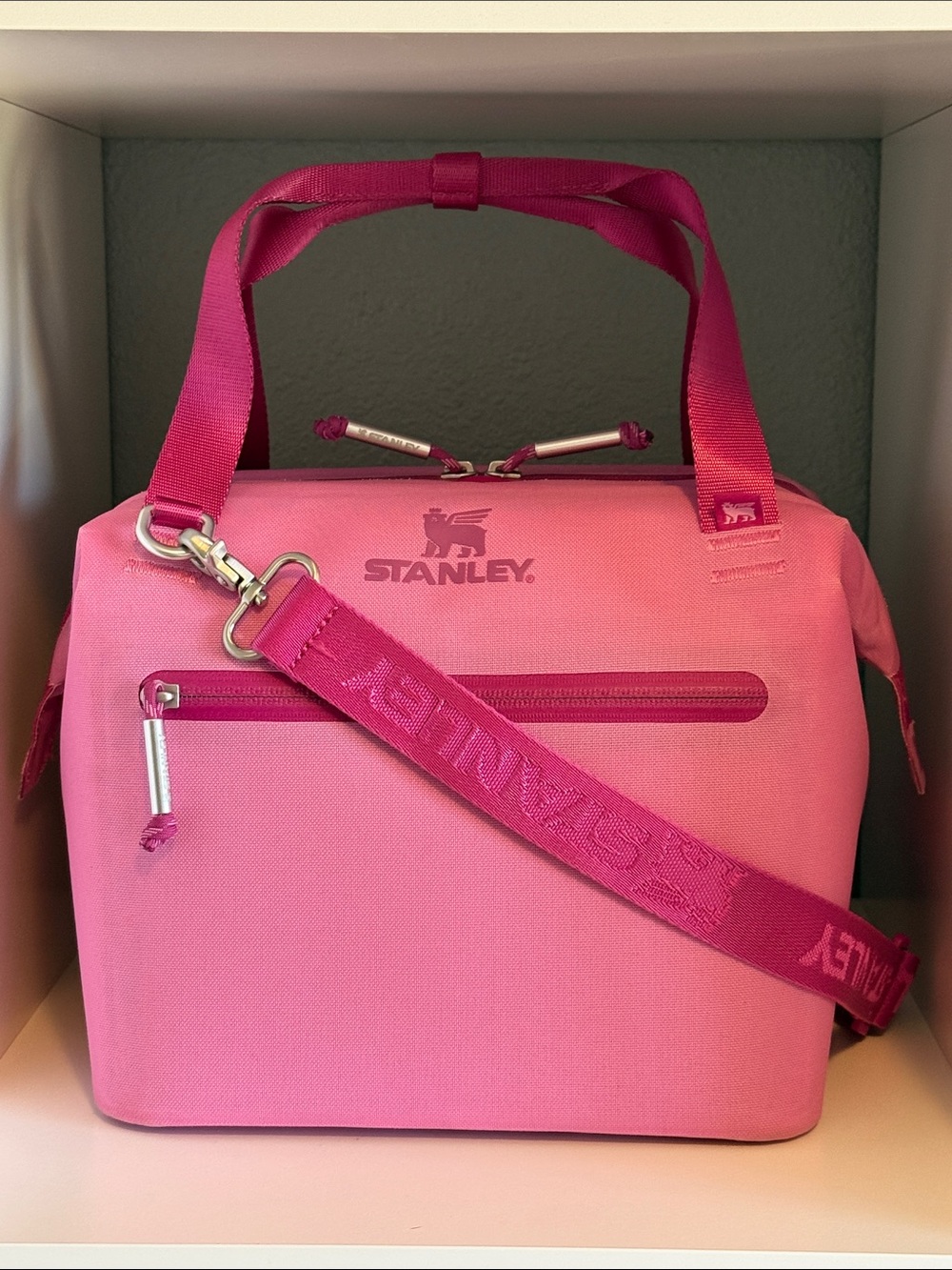 Stanley Julienne Mini Cooler in Peony Pink - Picture 3 of 16